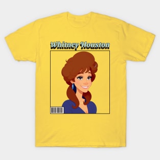 2D Whitney Houston T-Shirt